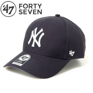 47 キャップ 帽子 フォーティーセブン MVP17WBV ヤンキース ネイビー NYY メンズ レディース 47BRAND YANKEES MVP 新品
