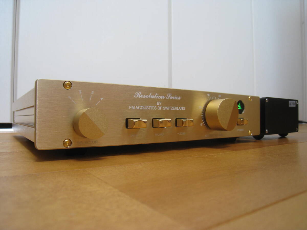 ◎最終◎ FM Acoustics FM155クローン　美品　プリアンプ エフエムアコースティックス FM Acoustics FM155 正規輸入品