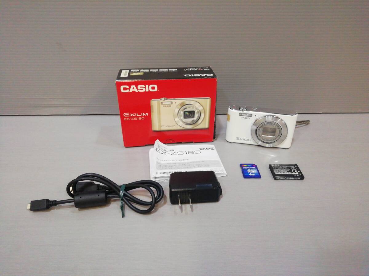 実写〇 【動作品】CASIO EXILIM EX-ZS190　デジタル カメラ カシオ EXILIM EX-ZS190 価格比較 - 価格.com