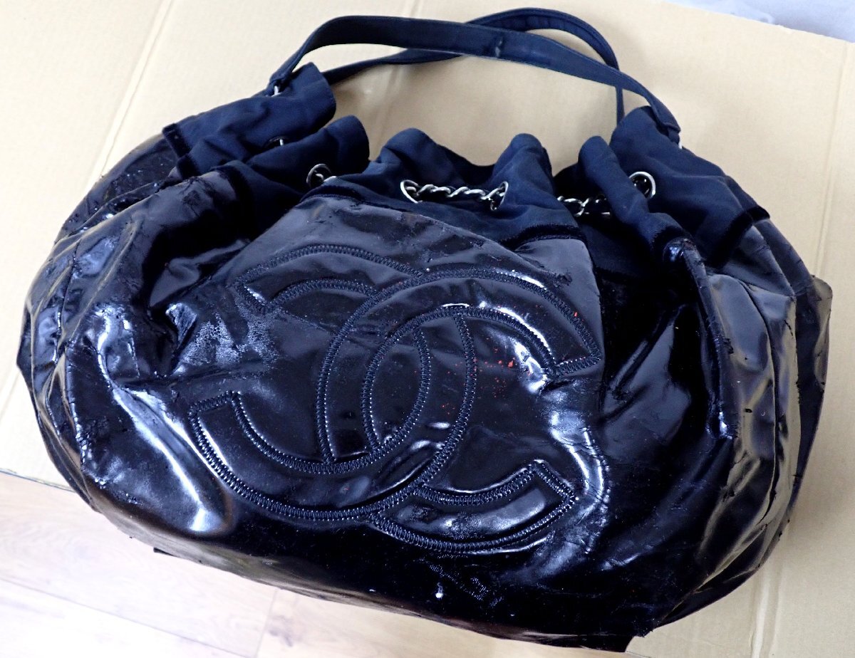 CHANEL シャネルエナメルバック CHANEL シャネル バッグ レディース ブランド トートバッグ