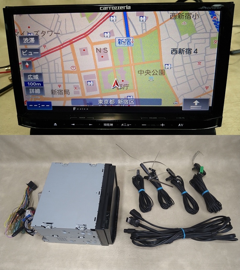 タッチ新品◆Carrozzeria MRZ09 BT・DVD・地デジ◆動作良好 Amazon.co.jp: パイオニア carrozzeria 楽NAVI 7V型ワイドVGA