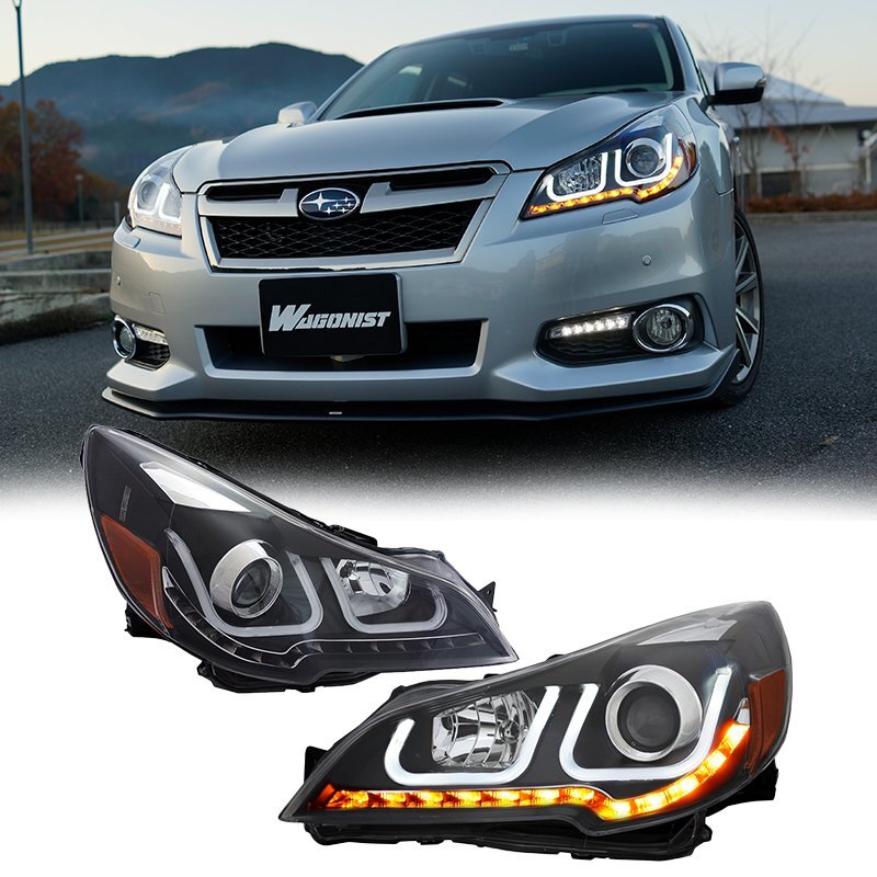 【美品】レガシィBR ヘッドライト レガシィ ヘッドライト BM BR 純正HID車 ツーリングワゴンB4