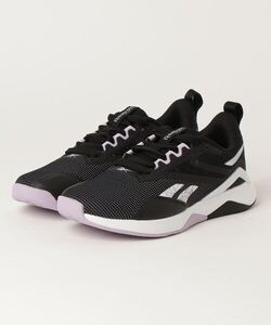「Reebok」 ローカットスニーカー 23.5cm ブラック レディース