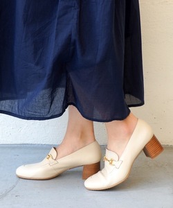 「あしながおじさん」 パンプス 22.5cm アイボリー レディース