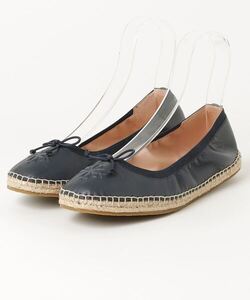 「kate spade new york」 エスパドリーユ 24.5cm ネイビー レディース