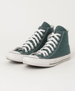 「CONVERSE」 ハイカットスニーカー 25.5cm グリーン レディース