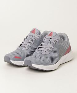 「Reebok」 ローカットスニーカー 23.5cm グレー レディース