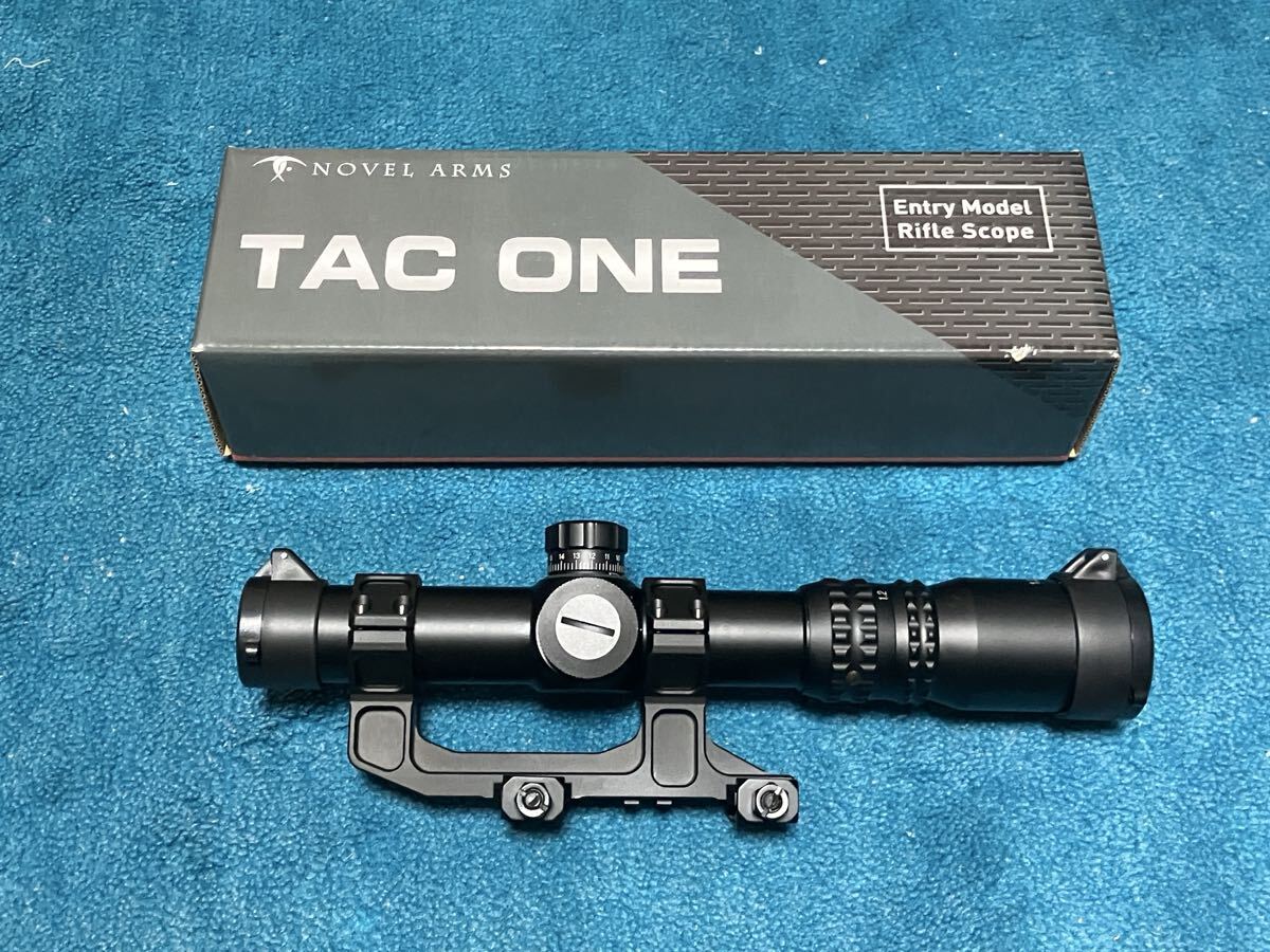 ノーベルアームズ　TAC ONE マウントセット 美品 ノーベルアームズ TAC ONE 1.2-4X24IR とマウントリング