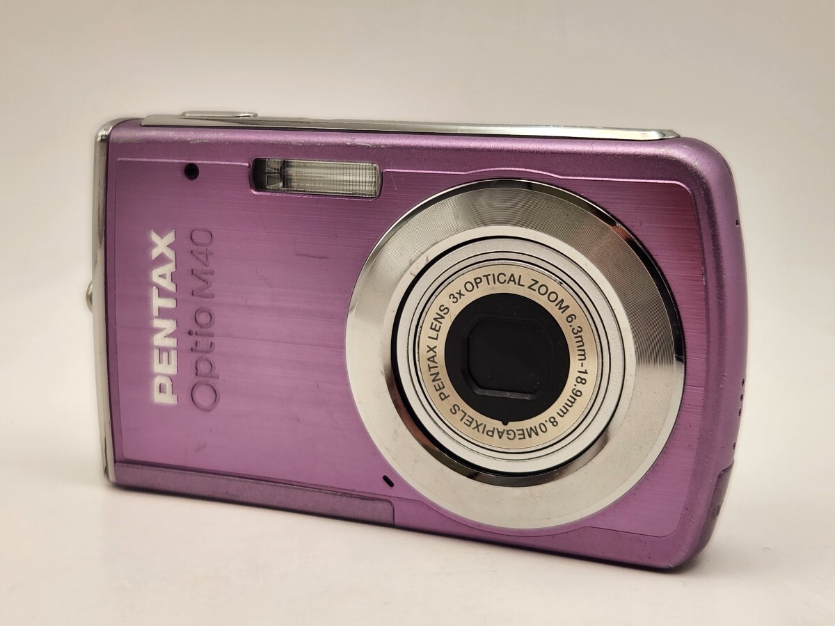 美品　ペンタックス PENTAX Optio M40 動作確認済 2025年最新】Yahoo!オークション -pentax optio m40の中古品