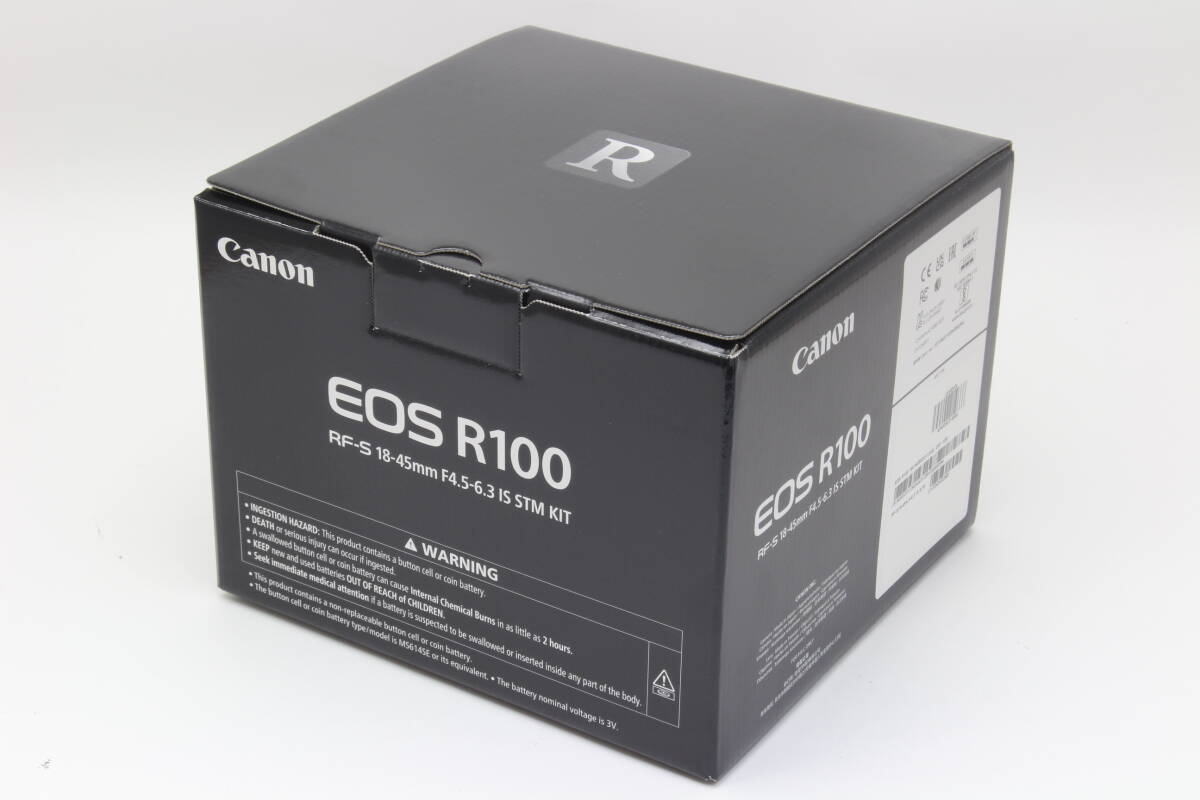 CANON EOS R100 RF-S18-45 IS STM レンズキット オークション比較