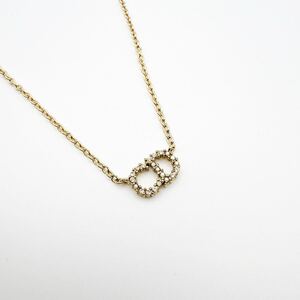 2865−1【現行品】 Dior ネックレス CLAIR D LUNE CD 希少 アクセサリー クレール ディ リュヌ ディオール 金 ゴールド
