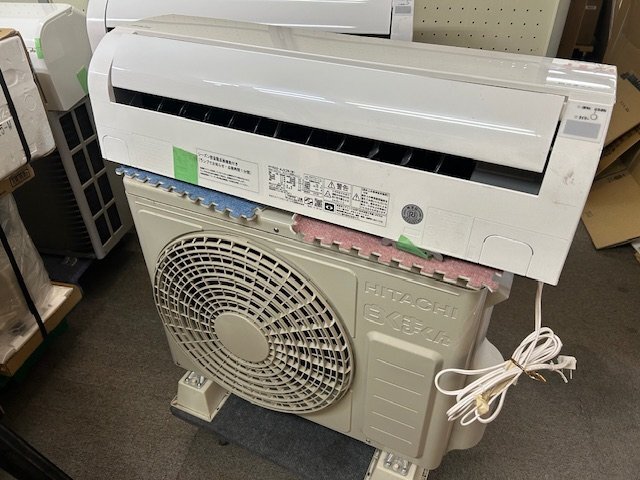 日立　ルームエアコン　RAS-AJ28N 室内ユニットのみ 未使用品　2024 日立 白くまくん AJシリーズ ルームエアコン RAS-AJ28N-W