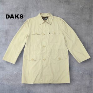 M DAKS 薄手軽量 ポリエステルコート 収納可 ou0907