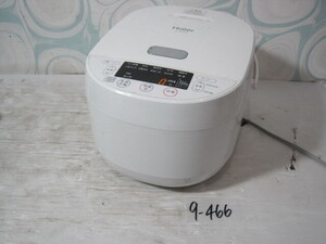 9-466 7◇Haier/ハイアール マイコンジャー炊飯器 5.5合炊き JJ-M56A 22年製 7◇