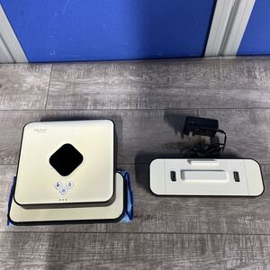 IROBOT アイロボット床拭きロボット掃除機 Braava(フラーハ )380J アイボリーブラック 2015年製
