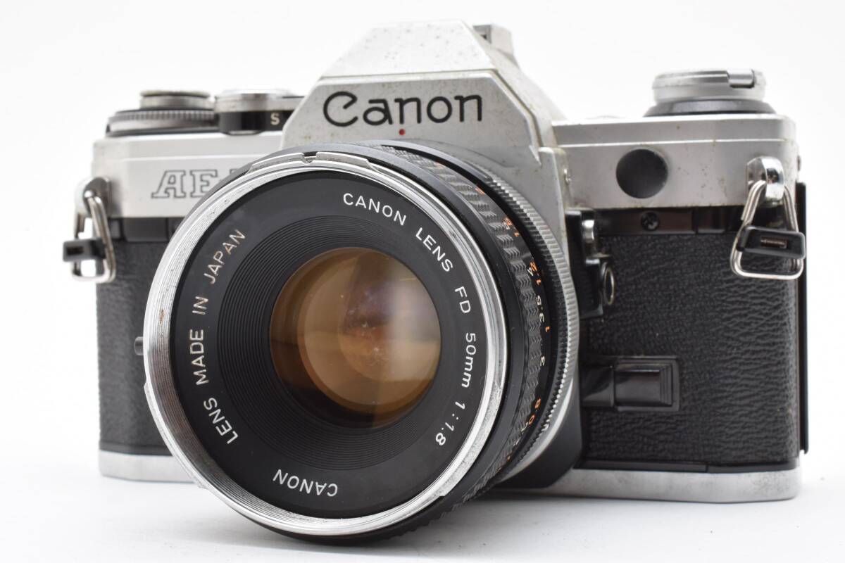 Canon AE-1 + fd50mm f1.8 S.C　シャッター全速ok Canon AE-1 w/ 50mm FD f/1.8 and bonus telephoto zoom lens
