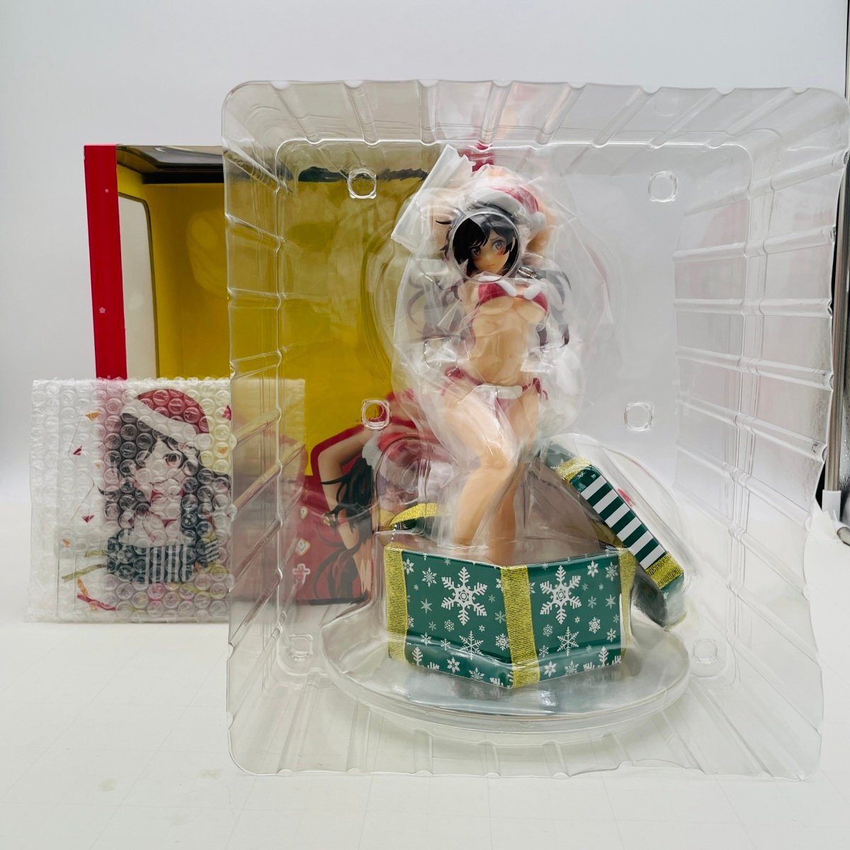 彼女、お借りします 水原千鶴 サンタビキニdeふわもこフィギュア2nd Xmas あみあみ限定特典】彼女、お借りします 水原千鶴 サンタビキニdeふわ