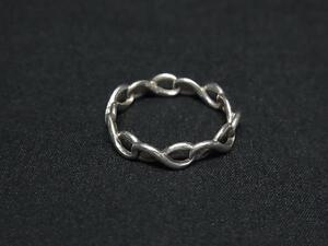 1円 TIFFANY&Co ティファニー インフィニティ SV925 リング 指輪 アクセサリー 約6号 レディース メンズ シルバー系 FL9802