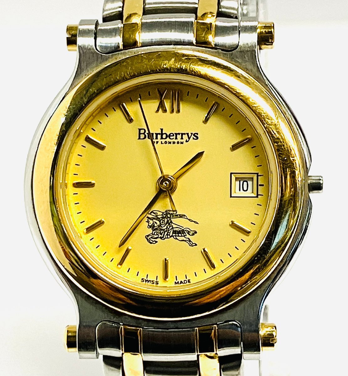 【新品電池】Buberrys バーバリー レディース 腕時計 ローマン 楽天市場】バーバリー 腕時計 レディース 中古の通販