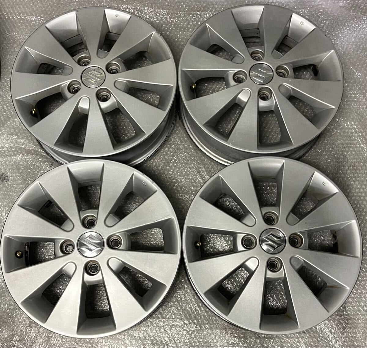 ワゴンRスティングレー 純正アルミホイール 残りの2個 2025年最新】Yahoo!オークション -ワゴンrスティングレー純正