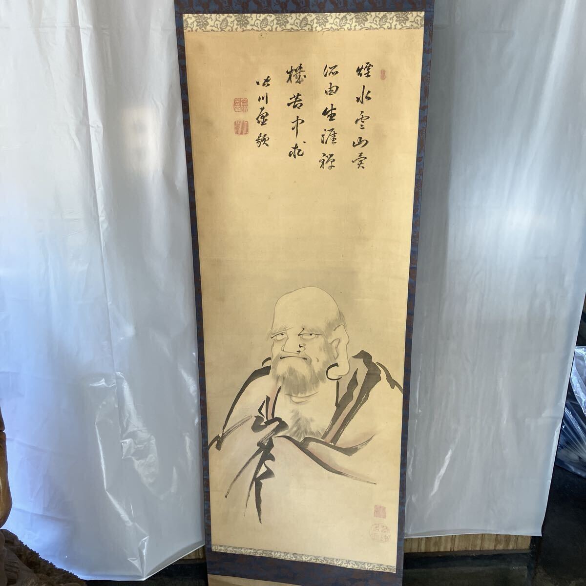 水墨画 掛軸 鳥 金箔装飾 2025年最新】Yahoo!オークション -鳥(掛軸)の中古品・新品・未