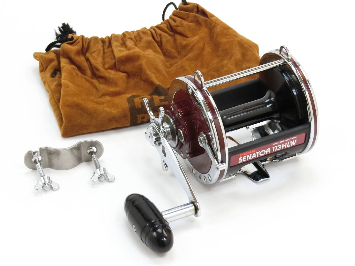 PENN SENATOR 113H　6/0 両軸リール ペン PENN SENATOR 113H 4/ 0 ベイトリール 大型リール④ PENN