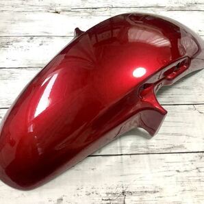 【新品/訳ありA】新品 CB400SF フロントフェンダー キャンディ系レッド NC42 Revo NC39 塗装済み 赤