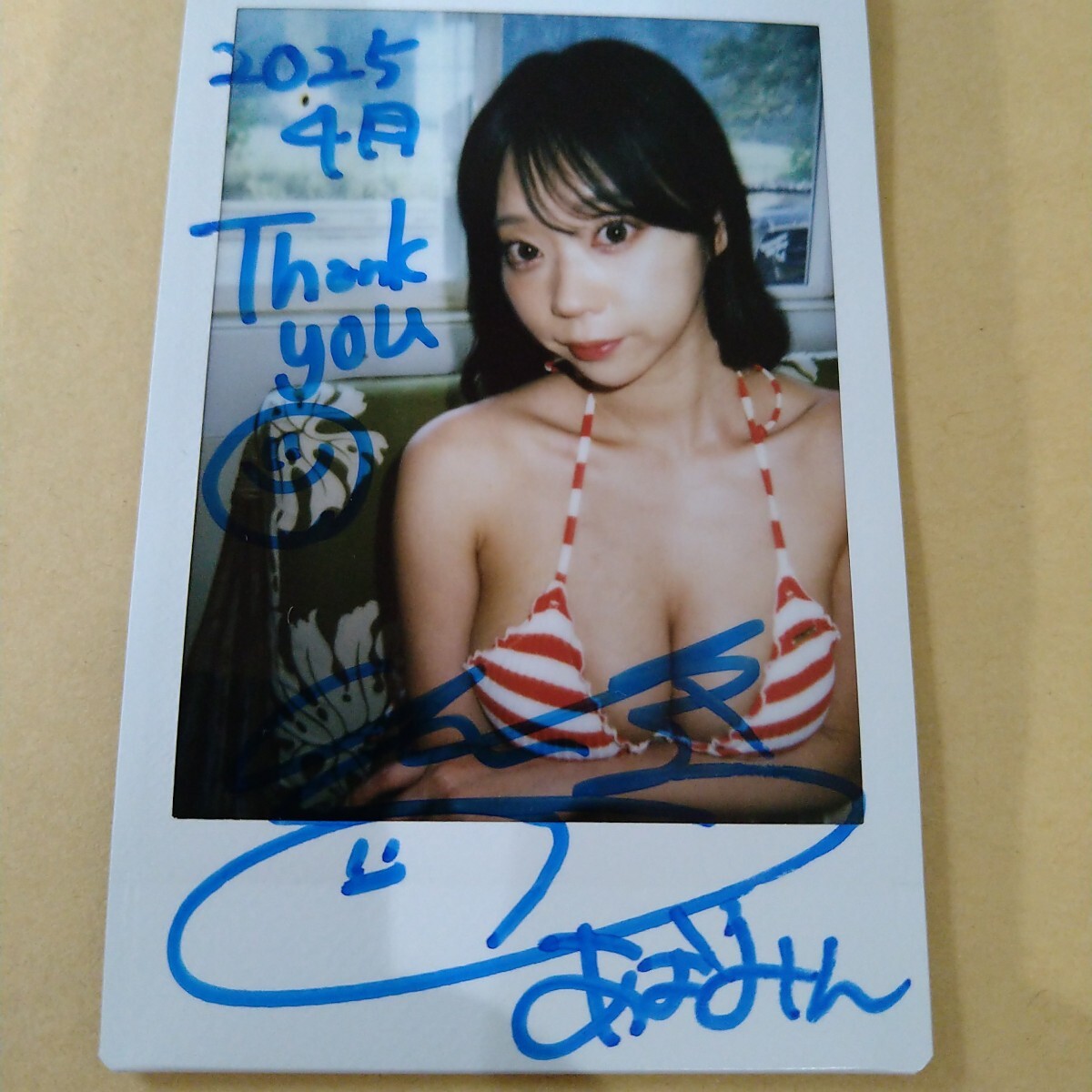 青山ひかる　サイン入り　チェキ＋色紙　希少 青山ひかる サイン入り チェキ - メルカリ