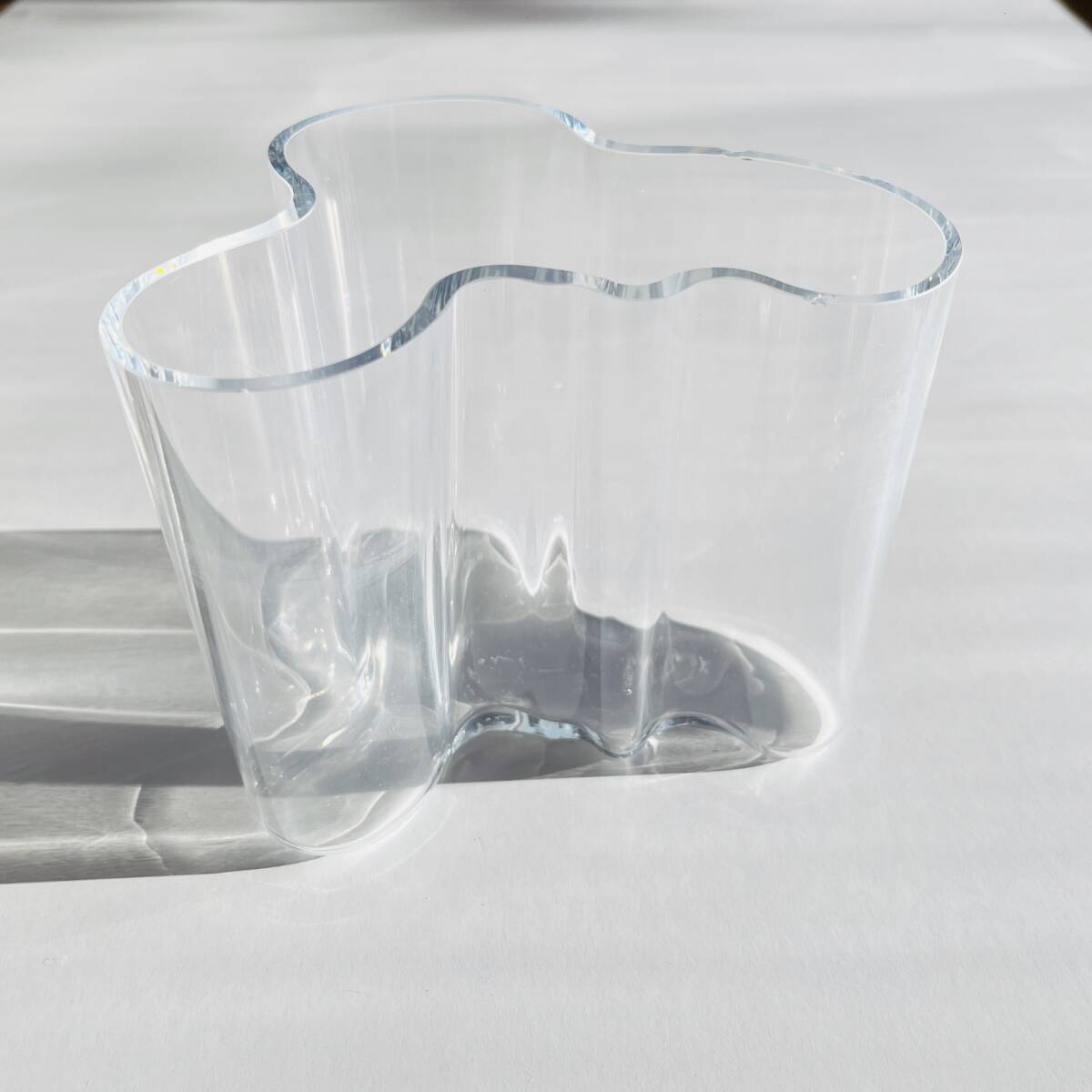  アアルトベース クリア　95mm 新品未使用 アルヴァ・アアルト コレクション ベース 95mm ホワイトiittala