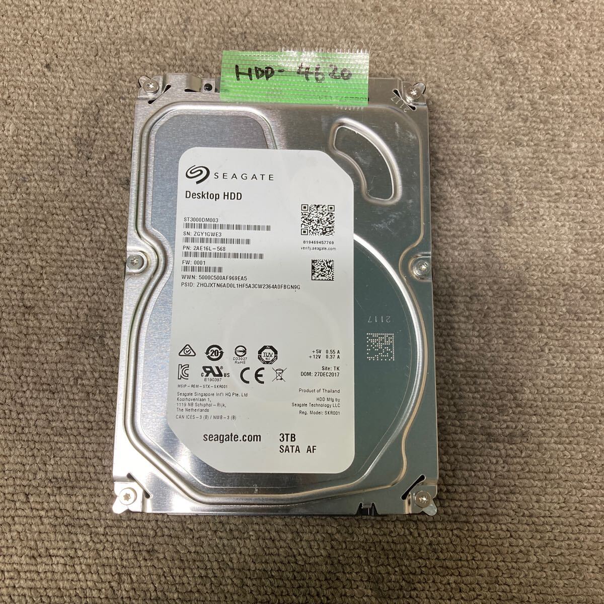 2025年最新】Yahoo!オークション -3.5 hdd 3tbの中古品・新品