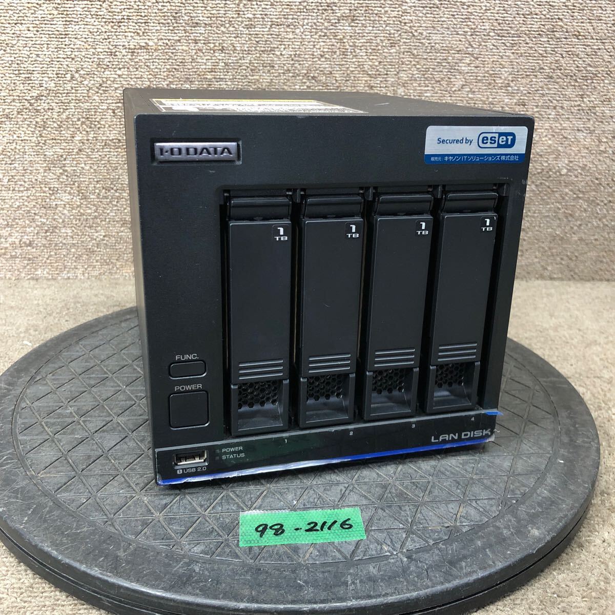 中古　IO-DATA LAN DISK 1TB×4 中古 IO-DATA LAN DISK 1TB×4 IODATA LAN DISK Z HDL4-Z19SATA-4/U