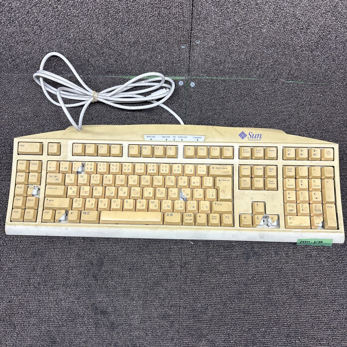 Sun Microsystems Type6 英語キーボード X3516A-O Sun Microsystems Type6 英語キーボード X3516A-O Sun