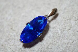 1141 ブルースピネル ペンダント ネックレス ヴィンテージ アクセサリー 宝石 色石 カラーストーン 装飾品
