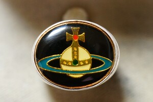 1393 Vivienne Westwood/ヴィヴィアン・ウエストウッド ブランド シルバー リング 指輪 ヴィンテージ アクセサリー SILVER 925刻印 装飾品