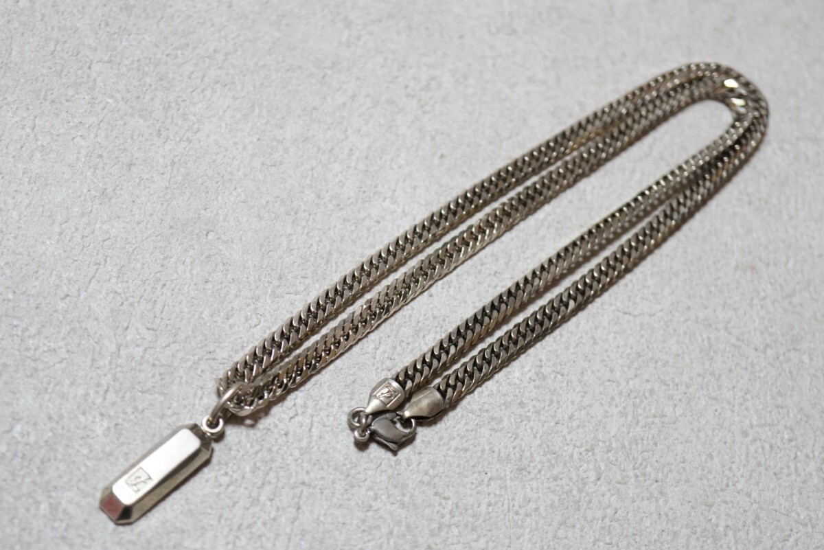 期間限定価格　Leda SILMA 　８面トリプル　シルバー925 55cm Yahoo!オークション -「leda silma レダシルマ」(ネックレス