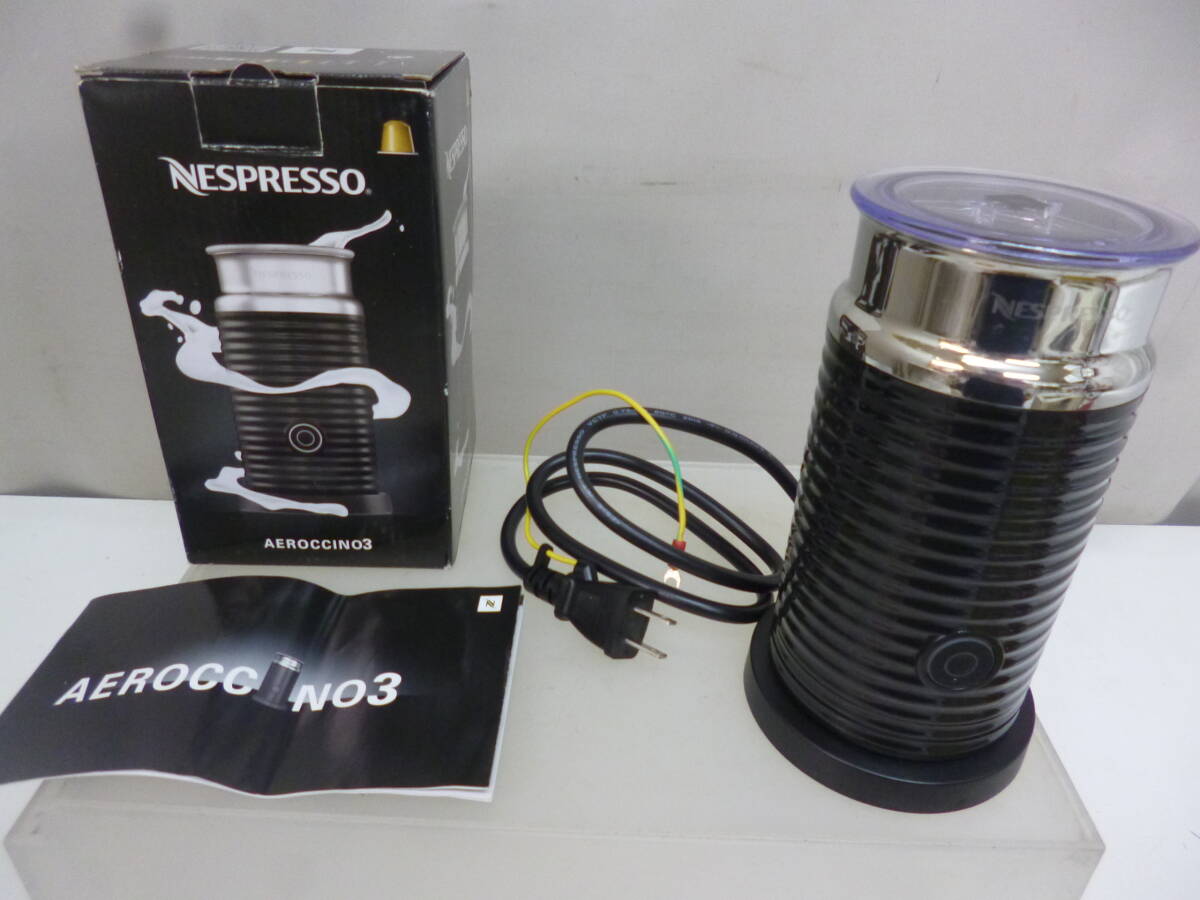 Yahoo!オークション -「ネスプレッソ エアロチーノ3」の落札相場