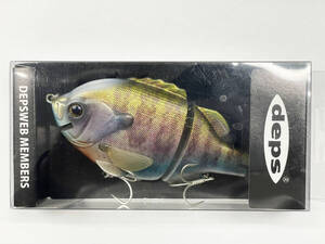 ★極美品★【未使用品】デプス ウェブメンバー 会員限定 ブルシューターJ r ギルカラー ブルーギル ビッグベイト 人気ルアーdeps 琵琶湖