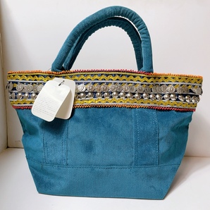 送料無料 即決 未使用★コイン調 トートバッグ レディース 手さげ バッグ