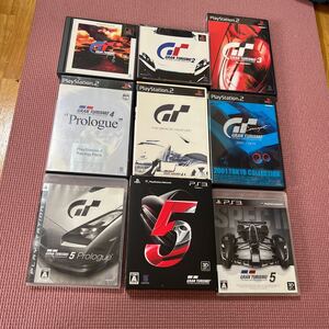 【PS1 PS2 PS3】 グランツーリスモ 9本セット 1 2 3 4 5 Spec II プロローグ レース ソニー 2001