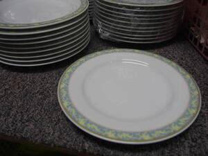 ●中古 老舗ホテル ノリタケ 1555 Bone China 丸皿 皿 用途いろいろ まとめて 20点
