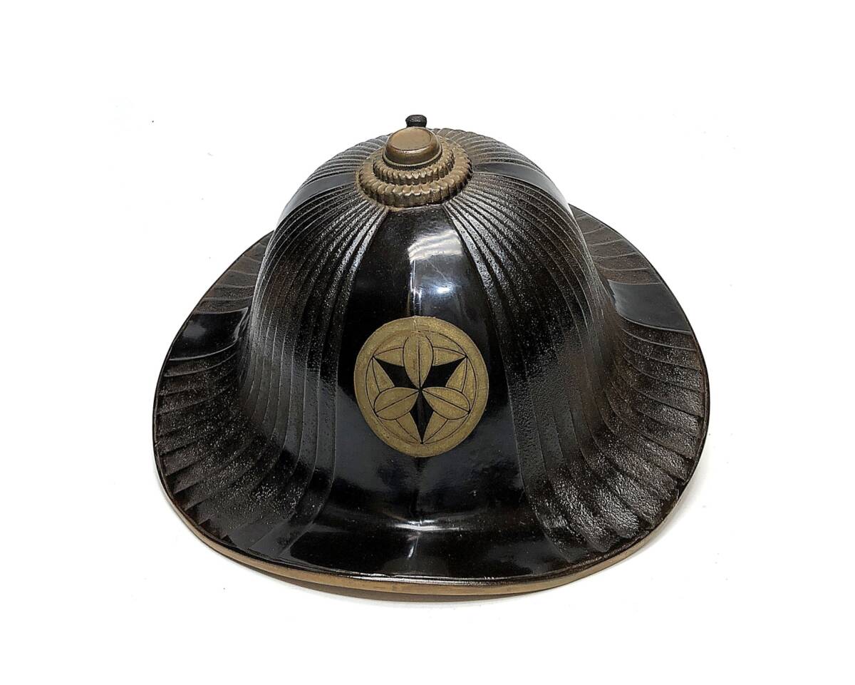 陣笠　時代物　武具　古道具　武士　日本刀　鎧　甲冑　送料無料　江戸時代 陣笠 時代物 武具 古道具 武士 日本刀 鎧 甲冑 送料無料 江戸