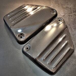 本物カーボン(平織) パステーク V-MAX 1200 サイドカバー 検索: VMAX カーボン PASTEQUE