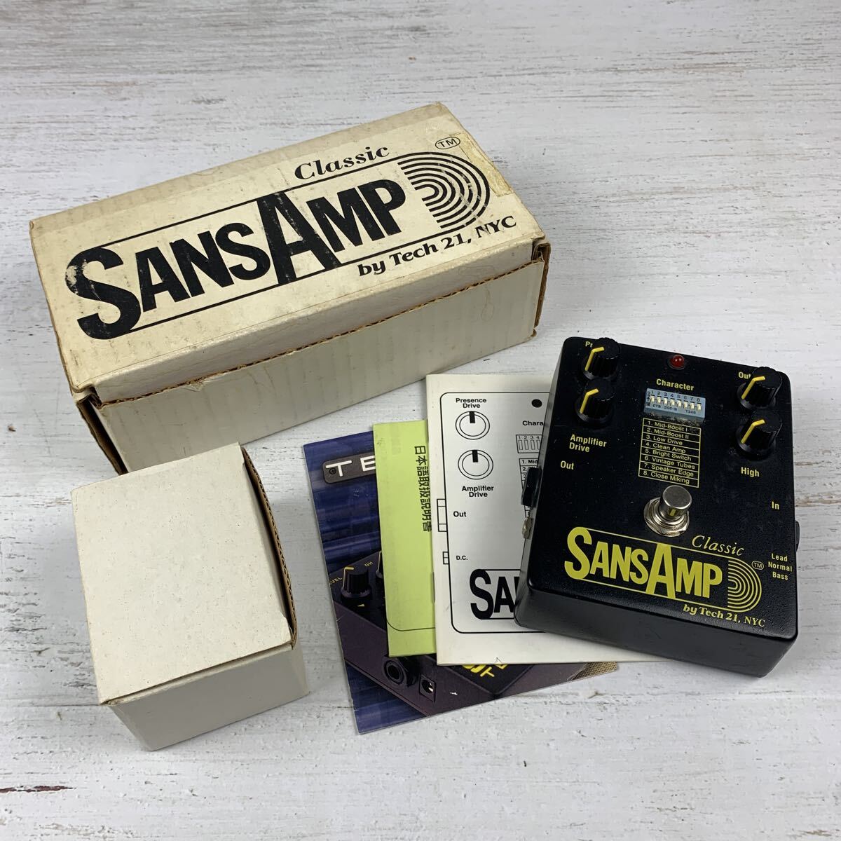 Tech21 SANSAMP CLASSIC (中古)おまけ付き 中古】サンズアンプ TECH21 SansAmp Classic プリアンプ ギター
