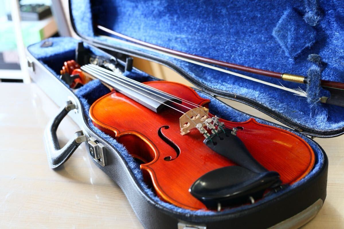 SUZUKI バイオリン　No.520　1/2　1984年　スズキ SUZUKI VIOLIN ( スズキバイオリン ) No.520 送料無料