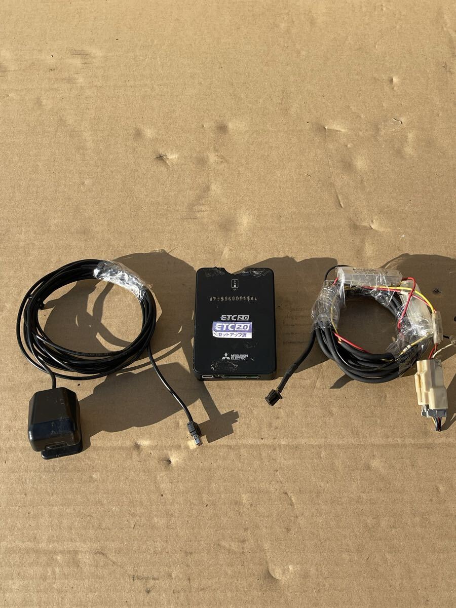 三菱電機 ETC 2.0 アンテナ分離型 新品未使用 三菱 三菱電機 EP-B016SRBW アンテナ分離型 ETC2.0車載器 (光