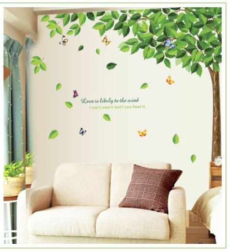 ☆送料無料☆ウォールステッカー 木　自然　ステッカー　 ウォールペーパー 壁紙 