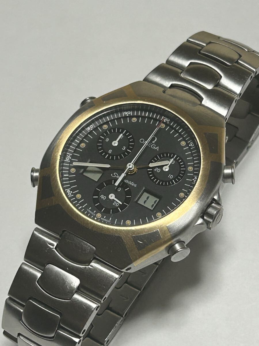 【中古】オメガ　シーマスター　ポラリス　クロノグラフ 腕時計 楽天市場】オメガ OMEGA シーマスター ポラリス クロノグラフ