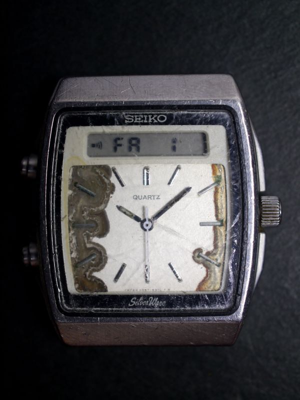 【稼働・電池交換済】SEIKO Silverwave H557-513A セイコー腕時計シルバーウェーブの電池交換 - YouTube