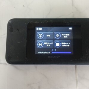 K4838 UQ WiMAX 2+ Speed Wi-Fi NEXT W06 モバイルWi-Fiルーター 簡易動作確認&初期化OK 現状品 送料無料