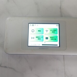 K4841 UQ WiMAX 2+ Speed Wi-Fi NEXT W06 モバイルWi-Fiルーター 簡易動作確認&初期化OK 現状品 送料無料